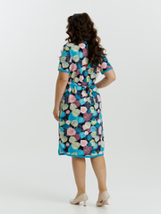 4728 Халат на пуговицах