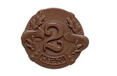 Силиконовый молд Медаль 2 место