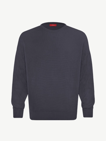 Джемпер оверсайз из экохлопка