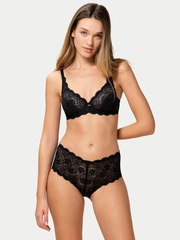 Трусы с высокой посадкой Triumph Amourette Maxi | Черный