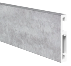 Напольный плинтус ПВХ Foresta Grace Бетон Бенан FG 009 2000х70х13 мм