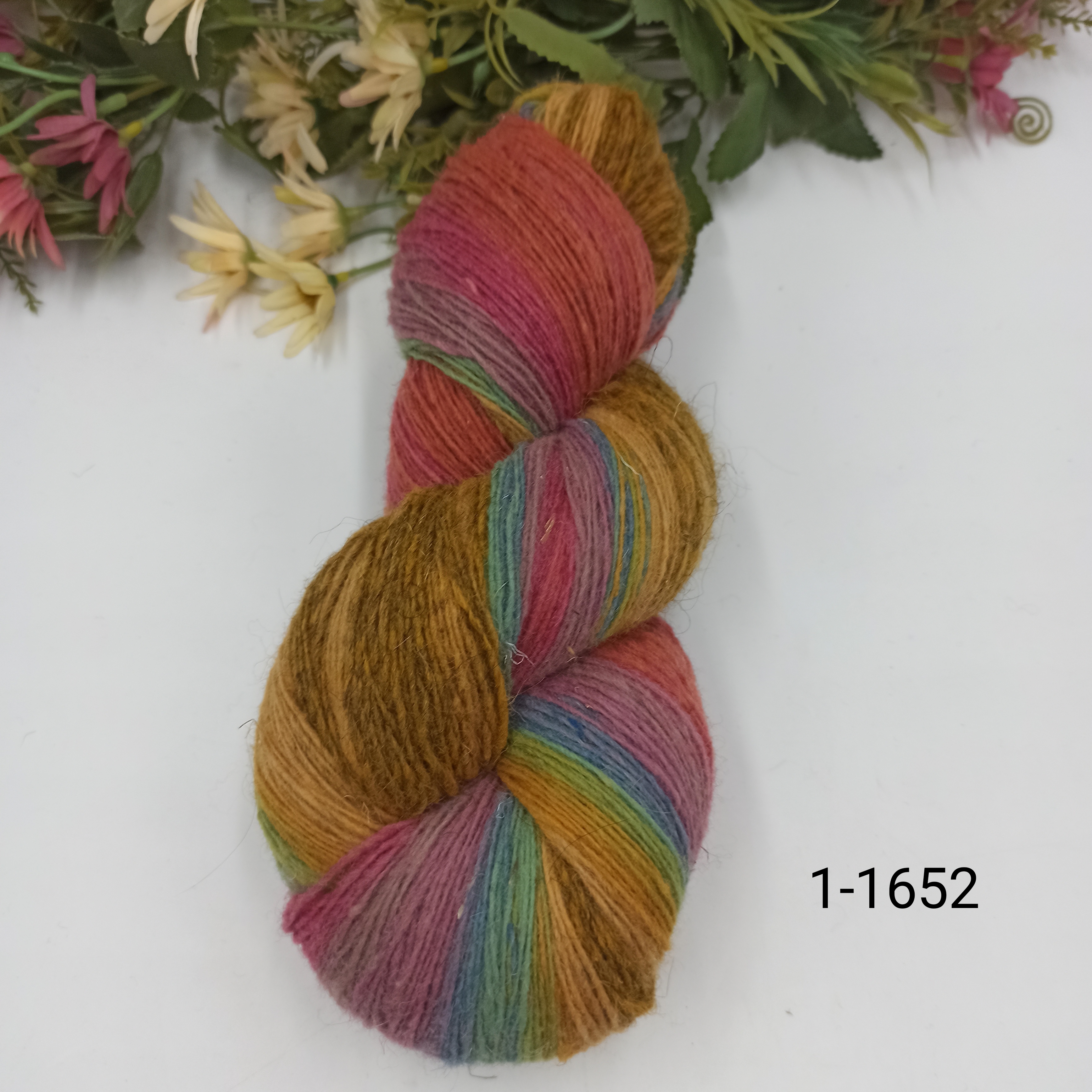 Дундага 6/1 шерсть секционного окрашивания 01-1652 420м/100гр