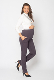 Брюки для беременных 15849 темно-серый