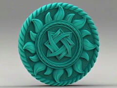 Силиконовый молд Славянский Оберег звезда Руси (Квадрат Сварога) в солнце