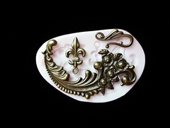 Силиконовый молд № 804 набор вензелей