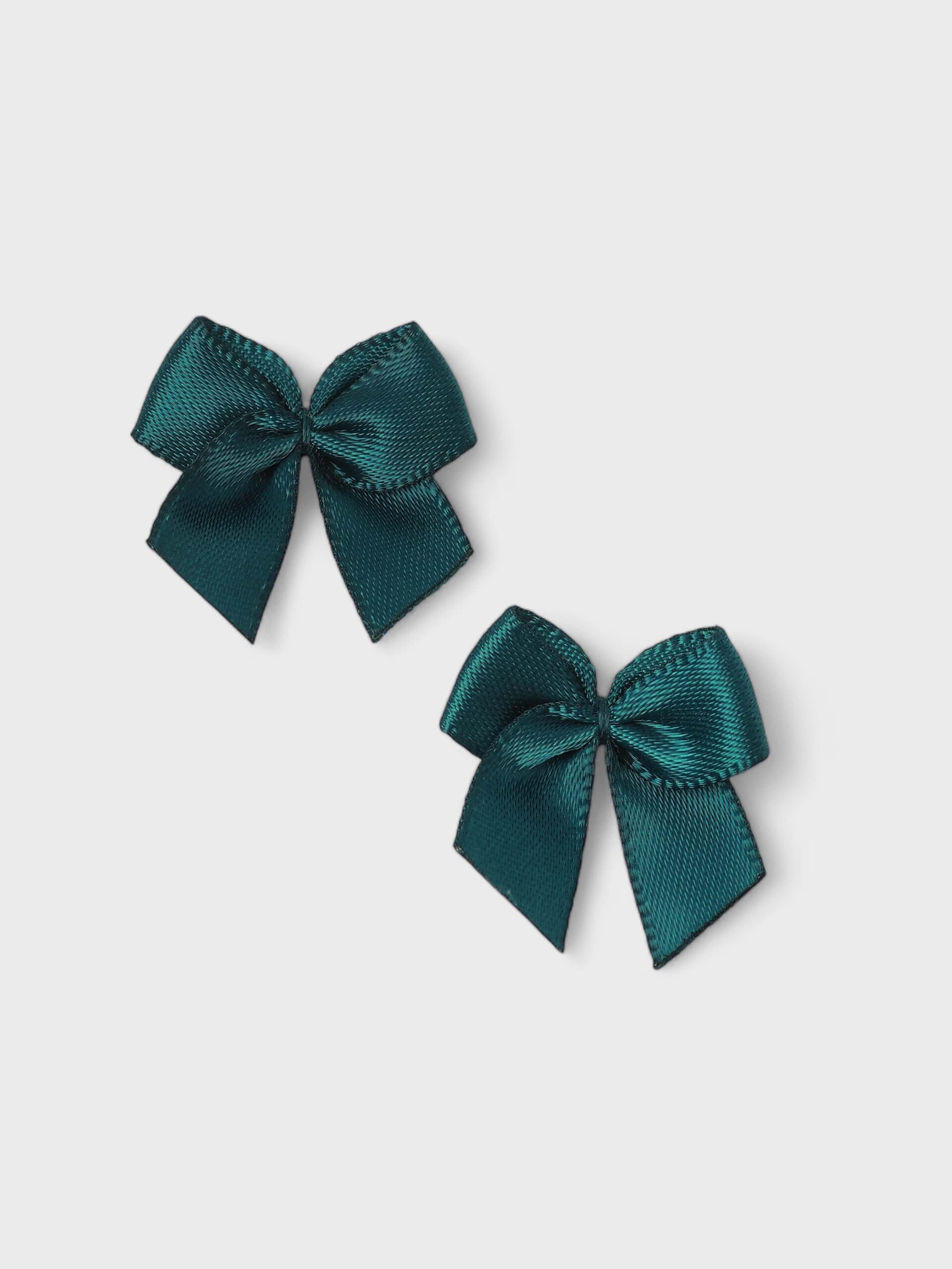 Бантик пришивной сине-зеленый 2,5 см