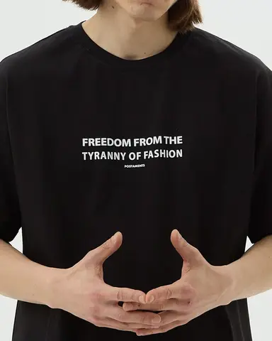 Футболка Postaments Tyranny черная