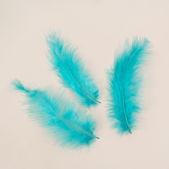 Перья Тиффани, 12*15 см, 30 шт.