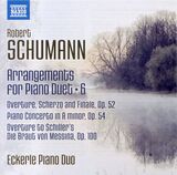 ECKERLE PIANO DUO: Schumann: Arrangements Vol.6 (Компакт-диск)