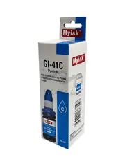 Чернила MyInk GI-41C для Canon PIXMA G1420, G2420, G2060, G3420, G3460 (70 мл, cyan, Dye)