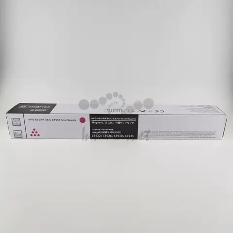 Совместимый тонер картридж C-EXV64M пурпурный для Canon iR ADVANCE C3922, C3926, C3930, C3935