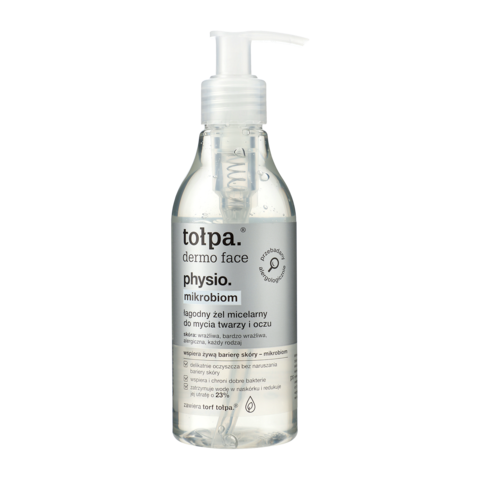 TOLPA Dermo Face Physio Microbiome Гель для очищения лица и глаз, 195 мл