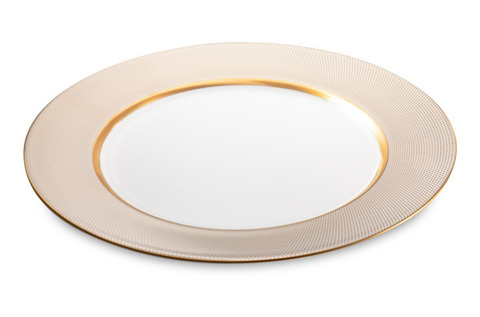 Тарелка обеденная 27см Narumi Золотой алмаз