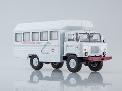 GAZ-66 KSP-2001 Mobile Dental Office white 1:43 Start Scale Models (SSM)