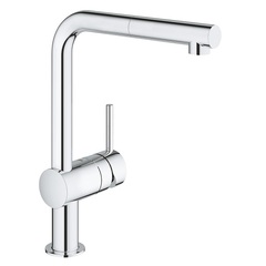 Смеситель для мойки с выдвижным изливом Grohe  32168000 фото