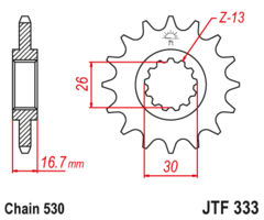 Звезда JT JTF333