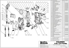 Шестерня QUATTRO ELEMENTI PALERMO 110/125Turbo насоса (242-298-P19)