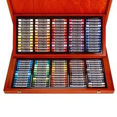 Пастель сухая художественная KOH-I-NOOR TOISON D`OR SOFT 8539, 120цв, деревянный ящик
