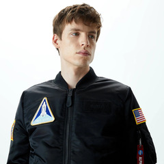 Бомбер Alpha Industries NASA MA-1 Bomber Jacket Gen II Black (Черный)