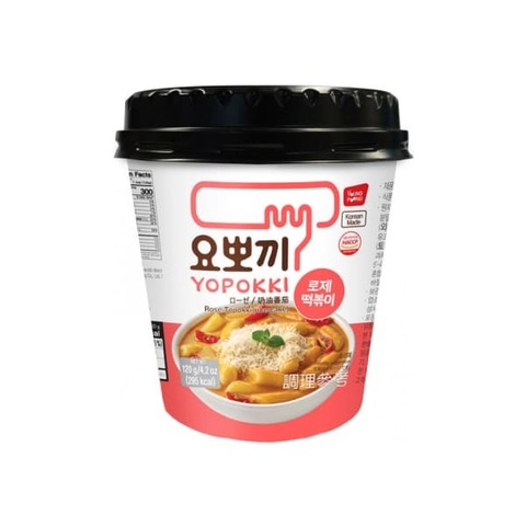 Рисовые палочки Yopokki Топокки со сливочно-томатным вкусом 120 г