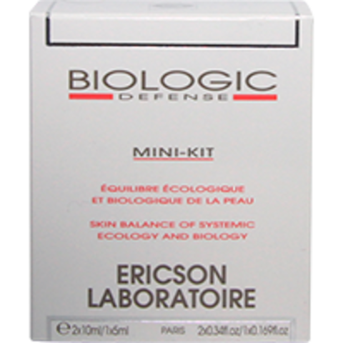 ERICSON LABORATOIRE Мини-кит BIOLOGIC DEFENSE MINI-KIT  (увл.крем, бустер-сыворотка, ультра-питат.ночной крем) 10+5+10 мл