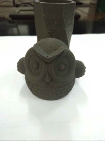 Катушка пластика E-steel ESUN 1.75 мм 1кг., серебристая