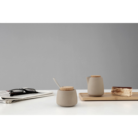 Сахарница и молочник Viva Scandinavia Nicola коричневые