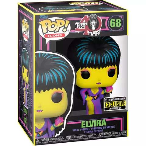 Фигурка Funko POP! Elvira 40 years (Ent. Earth Exc) (68)