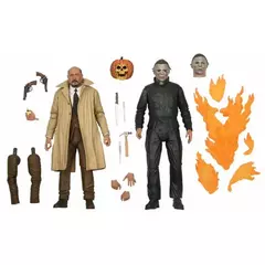 Фигурка NECA Halloween 2: Michael Myers and Dr Loomis 2-pack