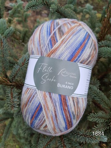 Rellana Flotte Socke Burano 1884