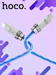 Кабель U113 Type-C / Lighting 20W 1m