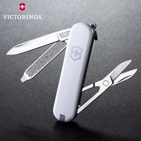 Нож Victorinox Classic 58мм 7 функций белый (0.6223.7)