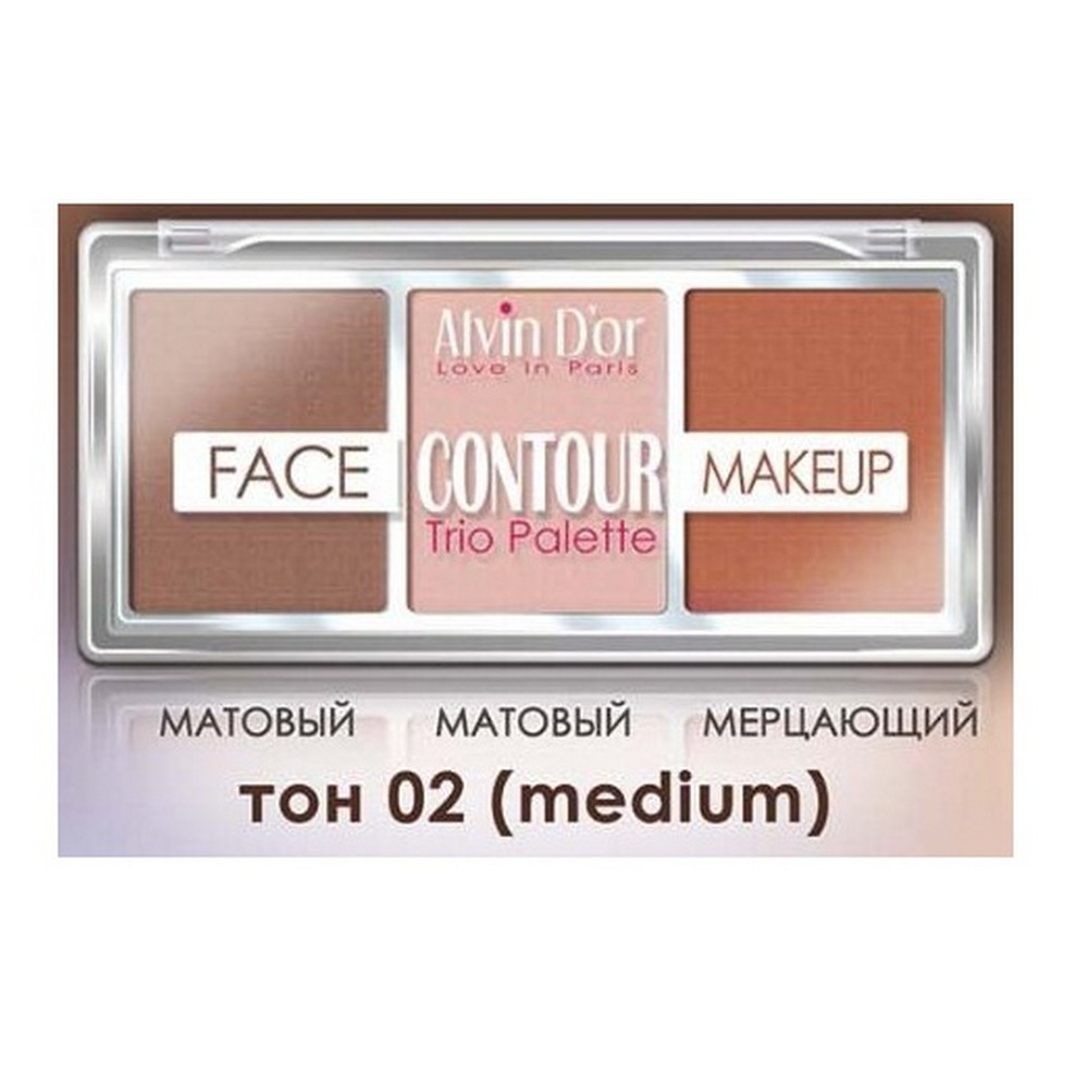 Палетка для лица Face Contour 3в1