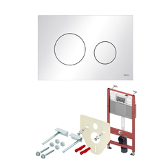 TECE TECEbase 2.0 Loop K447920 Инсталляция для унитаза с клавишей белой глянцевой (снят с производства, аналог K440920) фото