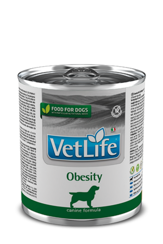 Farmina Vet Life Natural Diet Dog OBESITI Консервы для собак Диета при ожирении Паштет