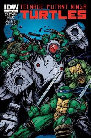 Teenage Mutant Ninja Turtles Vol 5 #9 (Cover B) (Б/У)
