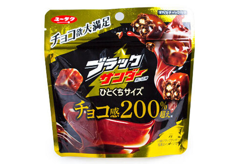 Шоколадные конфеты Yuraku "Черный гром", 47г