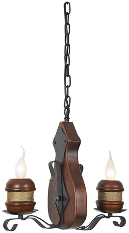 Светильник подвесной Velante Wooden 584-703-02