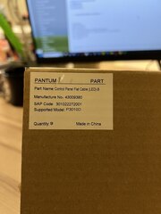 Шлейф панели управления (LED) для принтера Pantum P3010D