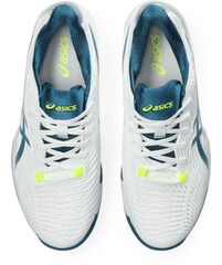 Теннисные кроссовки Asics Solution Speed FF 2 Clay - white/restful teal