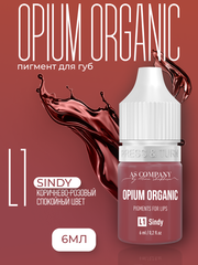 L1 Sindy ORGANIC пигмент для губ TM AS-Company OPIUM COLORS