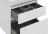 Aquanet 245240 Тумба с раковиной Nova Lite 60 2 ящ. цв. бел. глянец (245240)