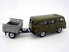 UAZ-3962 with trailer 1:43 Agat Mossar Tantal