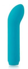 Голубой мини-вибратор G-Spot Bullet - 11,4 см. - 