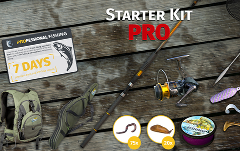 Professional Fishing: Starter Kit Pro (для ПК, цифровой код доступа)
