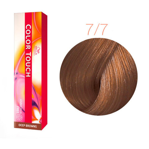 Wella Professional Color Touch Deep Browns 7/7 (Блонд коричневый) - Тонирующая краска для волос