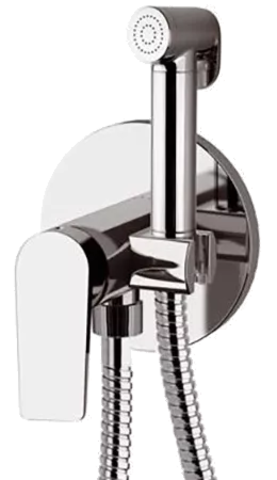 REMER D65W Гигиенический душ со смесителем скрытого монтажа (душевой шланг и скрытая часть в комплекте) dream