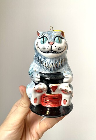 Ёлочная игрушка ЧЕШИРСКИЙ КОТ