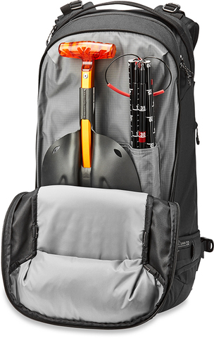 Картинка рюкзак горнолыжный Dakine Poacher 32L Black - 4