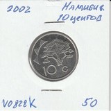 V0828k 2002 Намибия 10 центов
